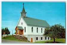 c1950's St. Peters By the Sea Community Chapel Eagle Harbor Michigan MI Postcard picture