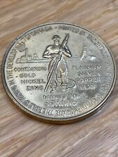 Confederation 1867 Ontario Canada Mining Challenge Coin KG JD picture