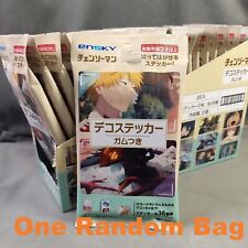 [Blind Bag] Chainsaw Man Deco Sticker w/Gum Anime Single pack ENSKY Japan Import picture