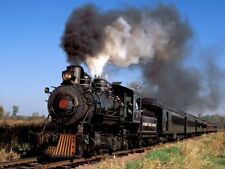 Set of 10 Steam Engine Locomotive Trains From The 1800s 11 x 14 Photos picture