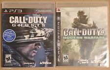 PS3 Call of Duty 4: Modern Warfare  & GHOSTS PlayStation 3 Games  picture