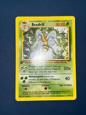 Beedrill 17/102 Vintage ITA First Edition Old Rare Pokemon Card Base Set picture