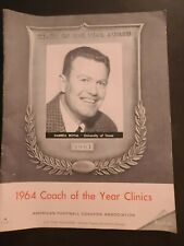 1964 Coach Of The Year Clinics American Football Coaches Association picture