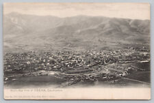 Yreka CA California - Birds Eye View of Yreka - Siskiyou County - Postcard c1906 picture