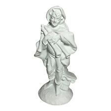 Unknown Plaster  Gypsum Figurine Figure Gentleman With Flute Gips Figurine picture