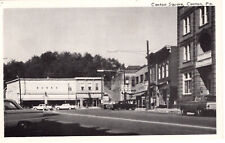 Postcard Canton Square Canton Pennsylvania PA Street Scene Old Cars -9454 picture