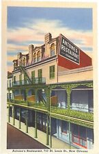 Antoine's Restaurant, New Orleans, Louisiana, vintage postcard picture