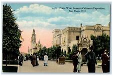 c1910's Prado West Panama California Exposition Building San Diego CA Postcard picture