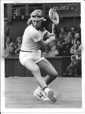 Tennis Star Bjorn Borg at Wimbledon - 1977 Syndication International Photo picture