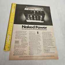 Sears Die Hard Battery Naked Power Vintage Print Ad 1968 picture