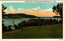 Cooperstown NY-New York, Scenic Otsego Lake Vintage Postcard picture