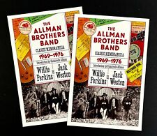 2015 Allman Brothers Classic Memorabilia Postcards 1969-1976 Perkins Westin Band picture