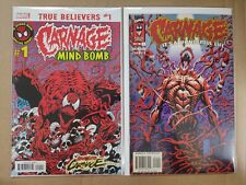 Carnage It's A Wonderful Life 1 VF Mind Bomb 1 Reprint VF+ Lot Of 2 Origin 1996  picture