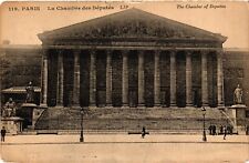 Vintage Postcard- 119. Paris -La Chambre des Deputes. Posted 1910 picture