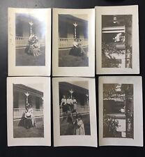 RPPC LOT Mrs Lockhart & Family 6 Different 1910  picture