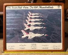 Vintage USAF Thunderbirds Photo Hand Signed by Flight Crew picture