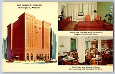Birmingham, Alabama - The Dinkler - Tutwiler Hotel - Vintage Postcard - Unposted picture