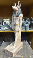 RARE ANCIENT EGYPTIAN ANTIQUES Statue Heavy & Large Of God Anubis Pharaonic BC picture