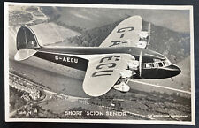 Mint England Real Picture Postcard Short Scion Senior Airplane picture