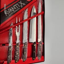Vintage Avanti X Life Time Super Stainless Steel Cutlery Set 5 Piece GOURMET  picture