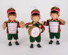 Karen Didion Originals 3 Piece Musical Elf Set New picture