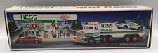 New 1991 Vintage Hess Trucks Toy Truck and Racer in Original Box Vintage(27) picture