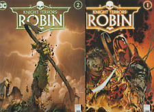 KNIGHT TERRORS ROBIN #1 & 2 LOT SET (2023) IVAN REIS EPIC GRAVEYARD COVER picture