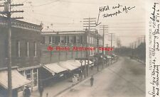 SC, Florence, South Carolina, RPPC, Evans Street, Business Section, Photo picture