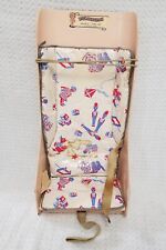 Vintage 1950s Infanseat Co Antique Pink Infant Carrier Car Seat FOR DISPLAY ONLY picture
