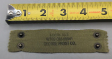 WW2/II US M-1 helmet nape strap NOS size Large George Frost Co. picture