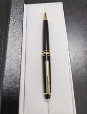 Brand New Montblanc Ballpoint Pen 164 Meisterstuck - Black & Gold w/Box  picture