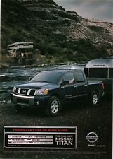 2006 PRINT AD - NISSAN  - NISSAN TITAN AD - AIRSTREAM CAMPER RIVER MOUNTAINS picture
