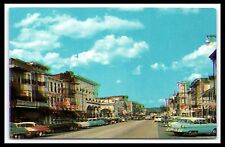 Stroudsburg PA Postcard Street View Vintage Autos Gateway to the Poconos  pc225 picture