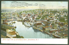 Bird's-eye View Providence River RI postcard 1906 picture