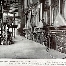 Pennsylvania Railroad Co Babcock Wilcox Boiler 1923 Steam Industrial DWZ5C picture