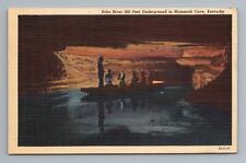 Echo River Mammoth Cave Kentucky Postcard picture