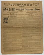 Original Sep 15 1900 New York Journal Newspaper / Galveston Texas Hurricane picture