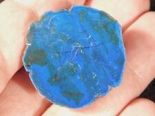 Deep BLUE Azurite Nodule Polished From Russia 19.6gr picture