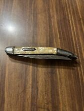 Vintage American Knife Co Fishing Fish Scaler Pocket Knife Made in Germany picture