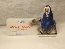 Janet Robson figurines Geobel Mother Mary Plaque 8 X 4 3/4 picture