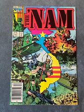 The Nam #1 Newsstand 1986 Marvel Comic Book Copper Age War VF/NM picture