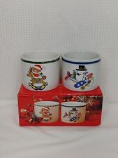 Vintage Mikasa Christmas Package Candle Holder Set Votive With Box picture