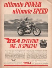 1966 BSA Spitfire Mk. II Special - Vintage Motorcycle Ad picture