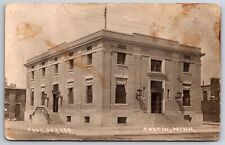 Austin Minnesota~Downtown Post Office Building~Real Photo Postcard~1913 RPPC picture