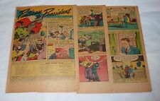 1947 five page cartoon story ~ GEORGES BIDAULT picture
