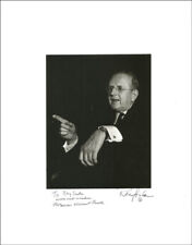 NORMAN VINCENT PEALE - PHOTOGRAPH SIGNED CO-SIGNED BY: RAY FISHER picture