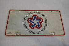 Vtg American Revolution Bicentennial  1776- 1976  Metal License Plate car Tag picture