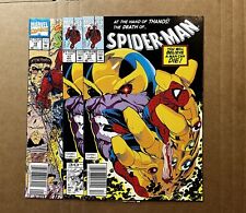 SPIDERMAN 17 Newsstand + Direct, 18 Newsstand  Avg VF/NM  1990 SERIES 1991 picture