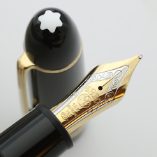 Montblanc No. 149 Recent 18K 750 B Nib Fountain Pen Used in Japan MINT [012] picture