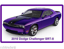 2010 Dodge Challenger SRT-8  Refrigerator, Tool Box  Magnet picture